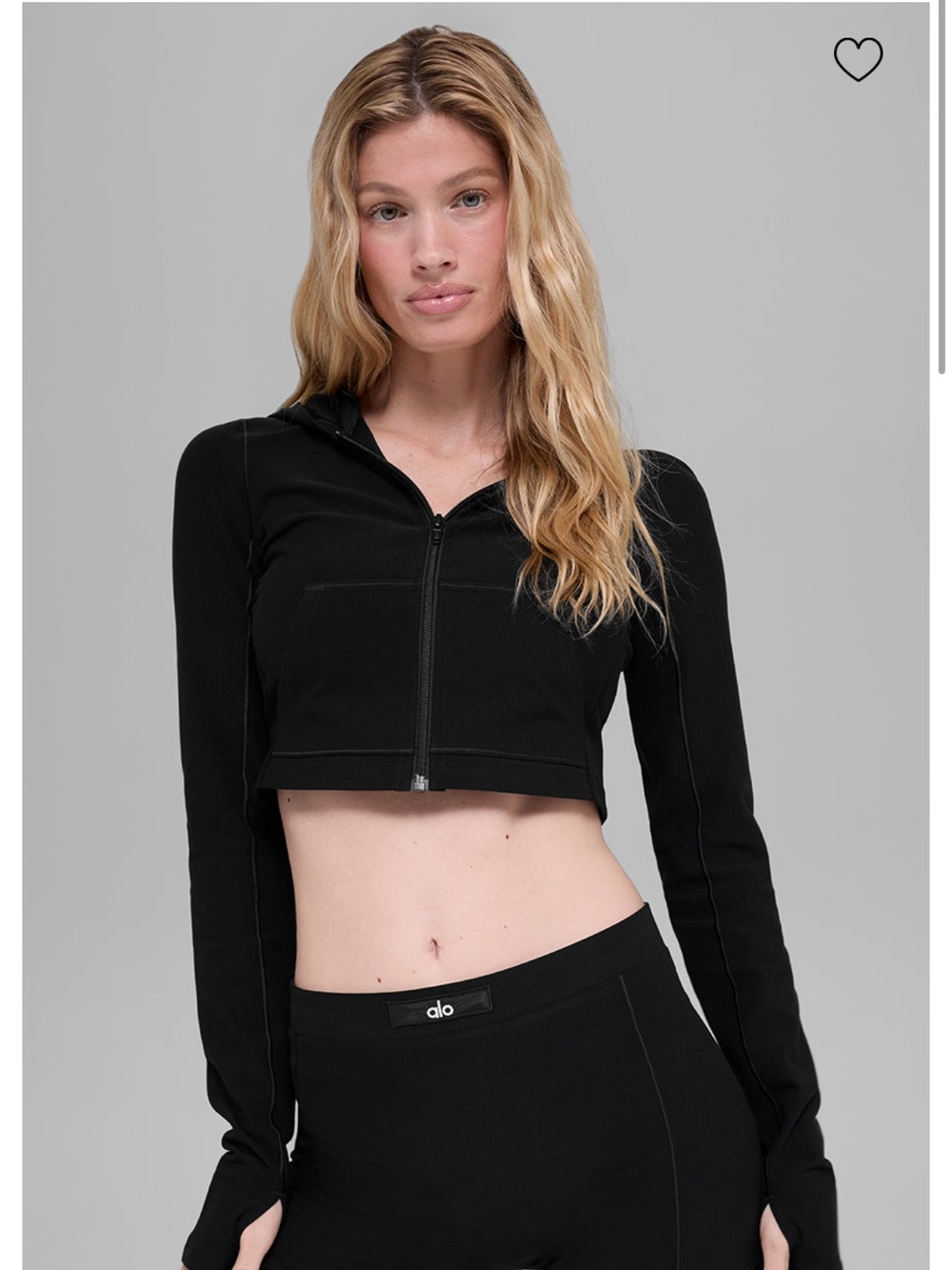 Alosoft Sincere Fitted Jacket - Black